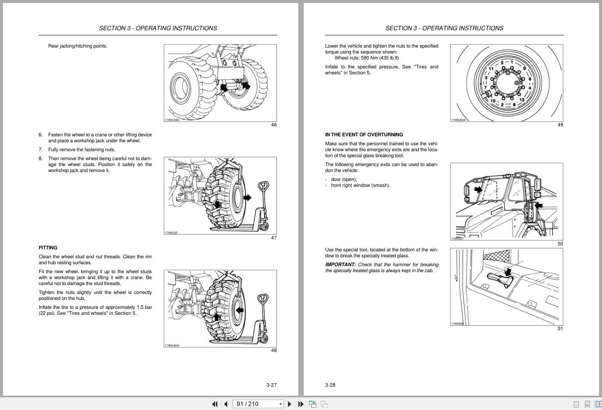 Link Belt Articulated Truck D250 Tier 1 D300 Tier 2 Operator Manual (2)