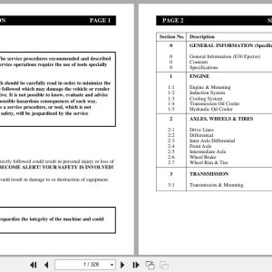 Link Belt Articulated Truck E30 Workshop Manual (1)