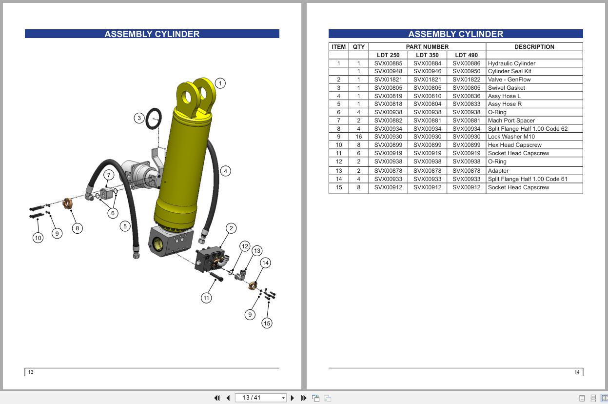 Link Belt Demolition Tool LDT Parts Manual (2)
