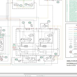 Link Belt Excavator 130 Lx 160Lx 290Lx 330Lx Schematic Shop Manual (2)