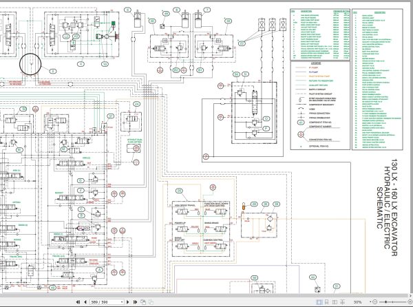 Link Belt Excavator 130Lx Shop Manual Hydraulic And Electrical Schematic (3)