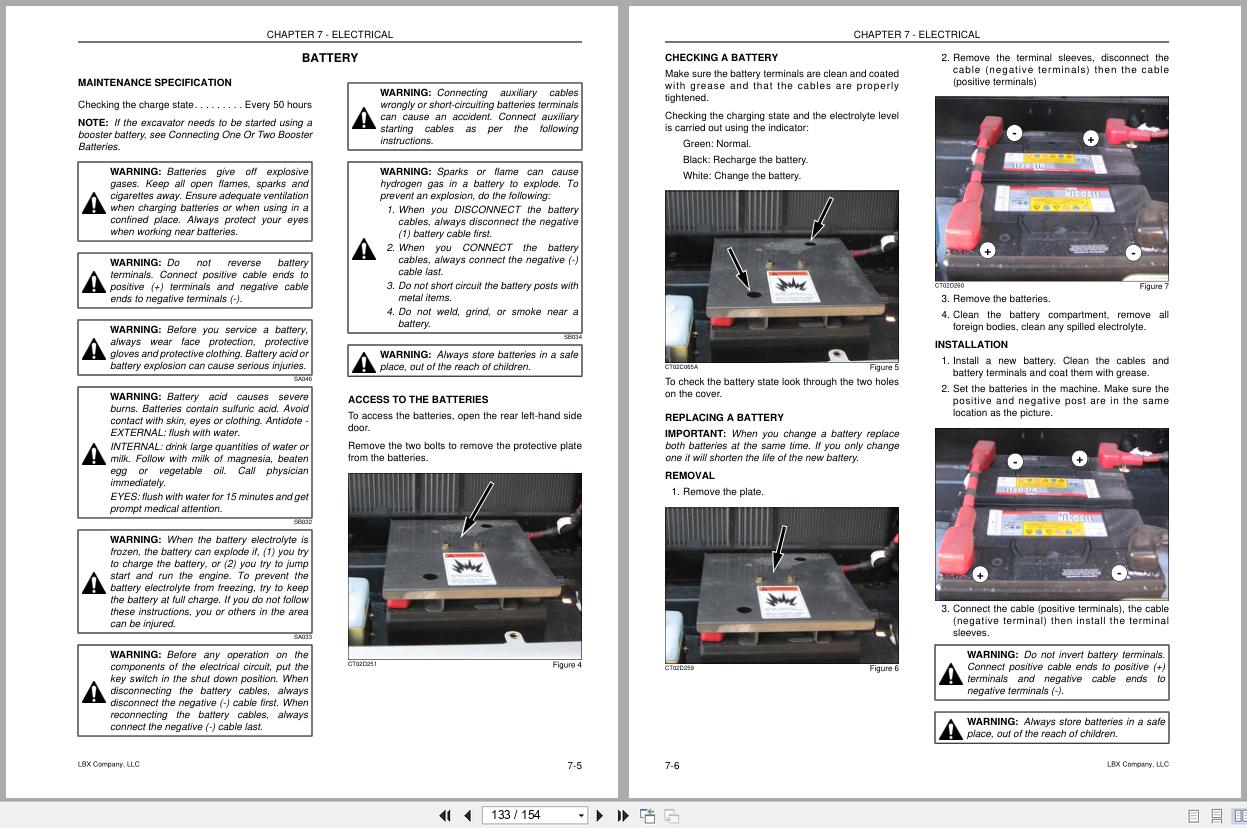 Link Belt Excavator 130X2 Operator Manual 2007 (2)