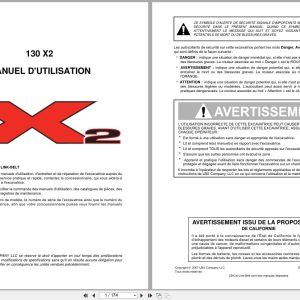 Link Belt Excavator 130X2 Operator Manual 2106 2009 FR (1)