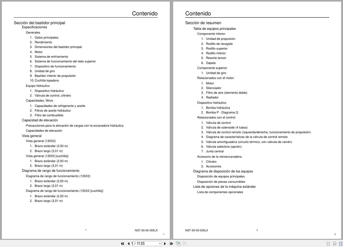 Link Belt Excavator 130X2 Shop Manual ES (1)