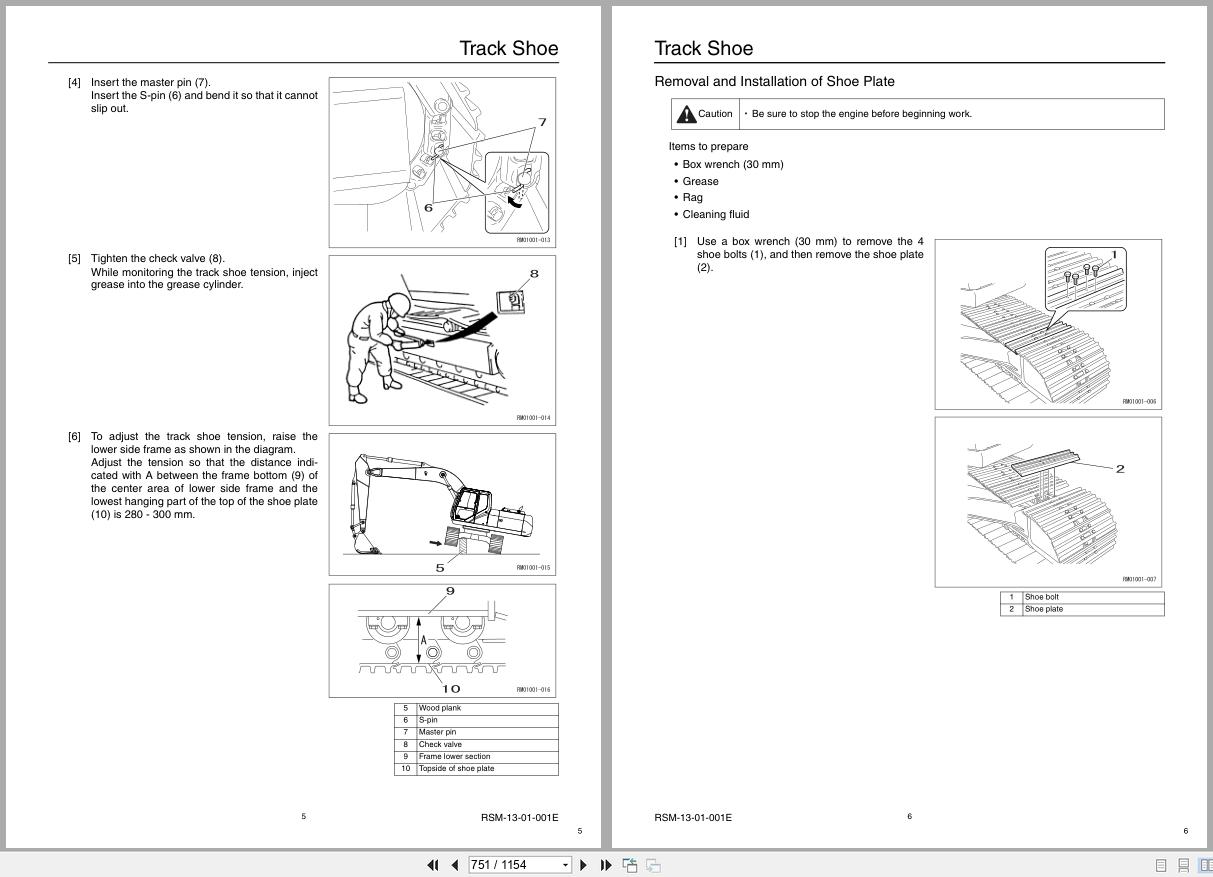 Link Belt Excavator 130X2 Shop Manual Hydraulic And Electrical Schematic (2)