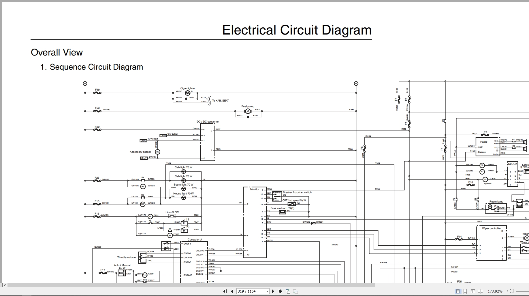 Link Belt Excavator 130X2 Shop Manual Hydraulic And Electrical Schematic (3)