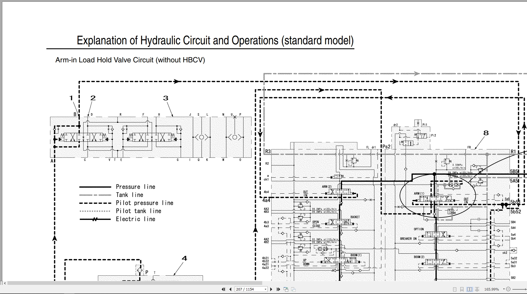 Link Belt Excavator 130X2 Shop Manual Hydraulic And Electrical Schematic (4)
