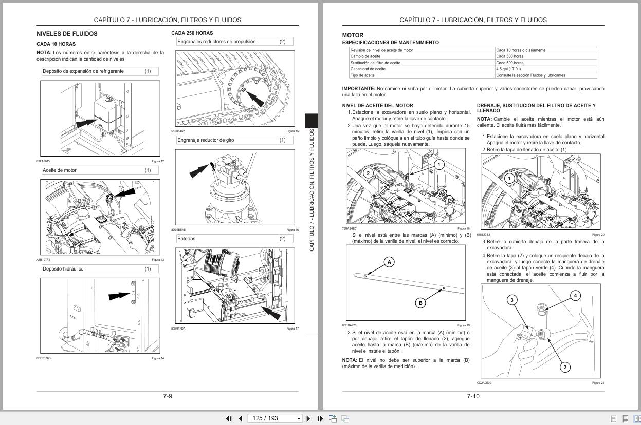 Link Belt Excavator 130X3E Operator Manual 130X3E D OM ES LXG 00 ES 2017 (2)