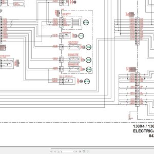 Link Belt Excavator 130X4 Hydraulic And Electrical Schematic (1)