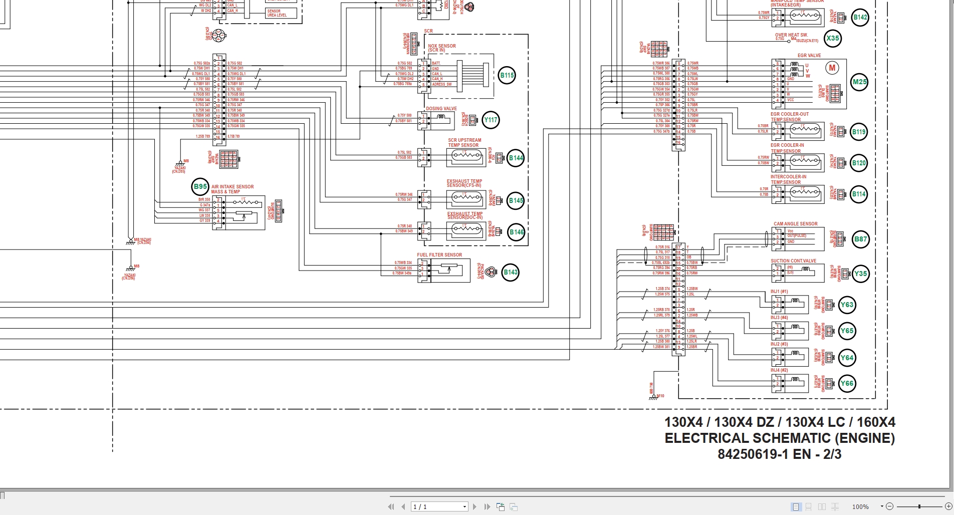 Link Belt Excavator 130X4 Hydraulic And Electrical Schematic (1)