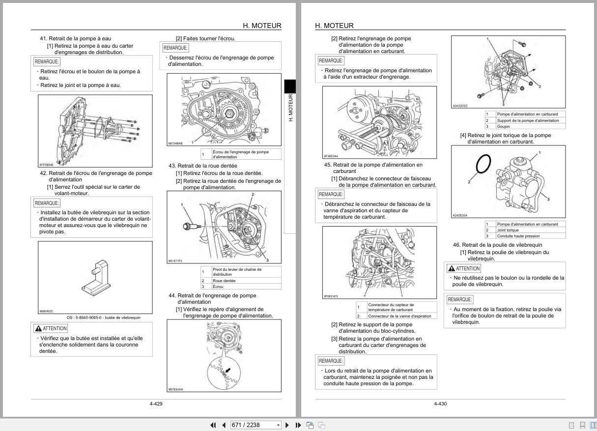 Link Belt Excavator 130X4 Service Manual WLSM1307 00LX FR 2017 (2)