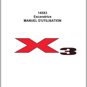 Link Belt Excavator 145X3 Operator Manual 145X3 OM LXG 00 FR 2013 (1)