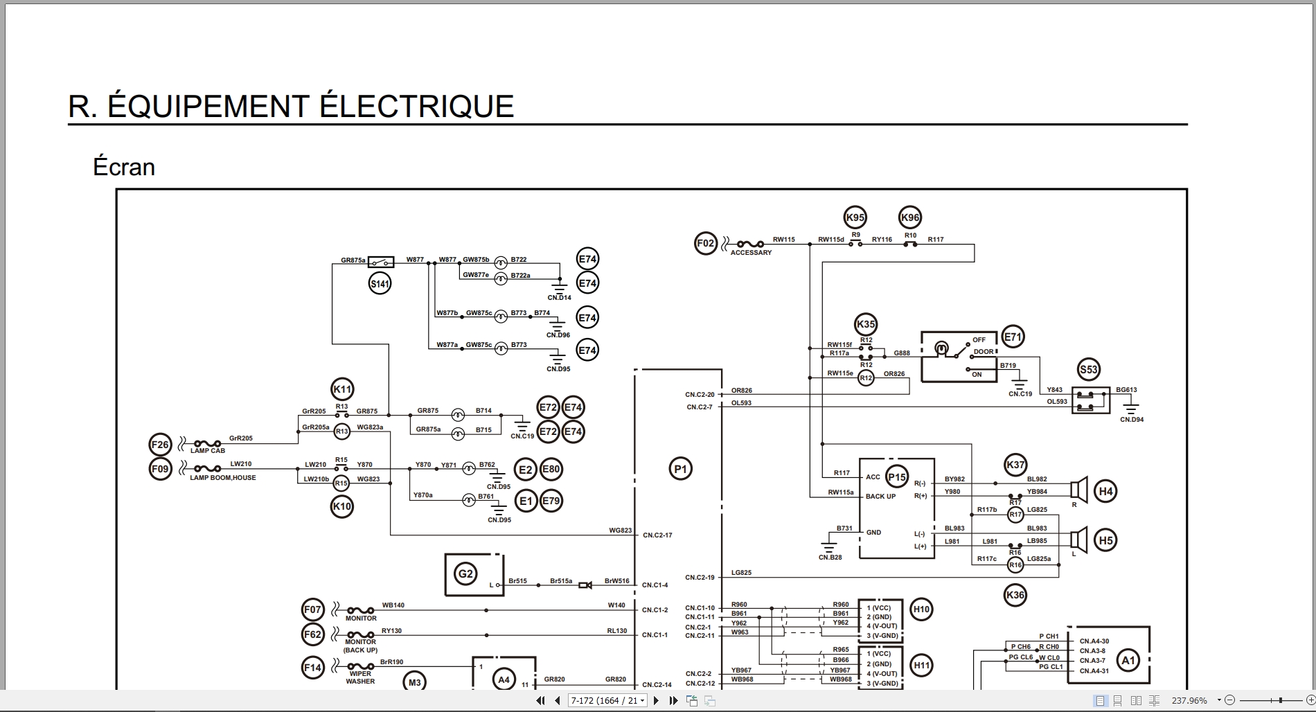 Link Belt Excavator 145X4 DZ 145X4 LC Service Manual WLSM4706 08LX FR (3)