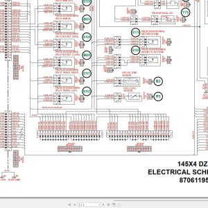 Link Belt Excavator 145X4 Hydraulic And Electrical Schematic (1)