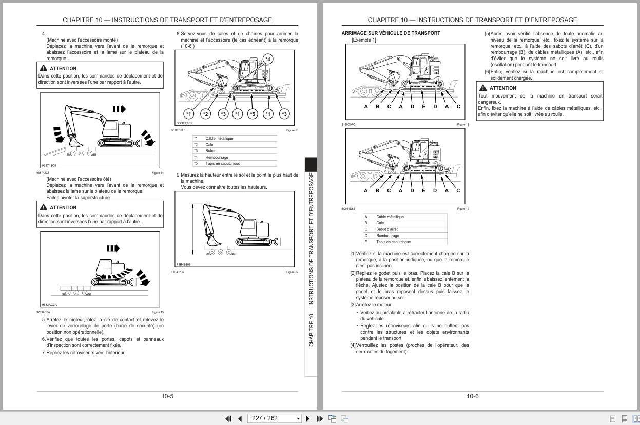 Link Belt Excavator 145X4LC 145X4DZ Operator Manual 145X4 OM LXG 00 FR 2017 (2)