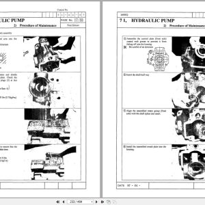 Link Belt Excavator 1600Q Shop Manual Wel0620 0E (2)