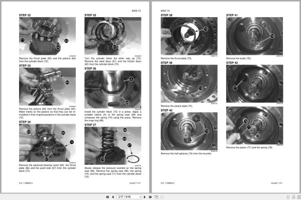 Link Belt Excavator 160Lx Shop Manual 1031 2001 (2)