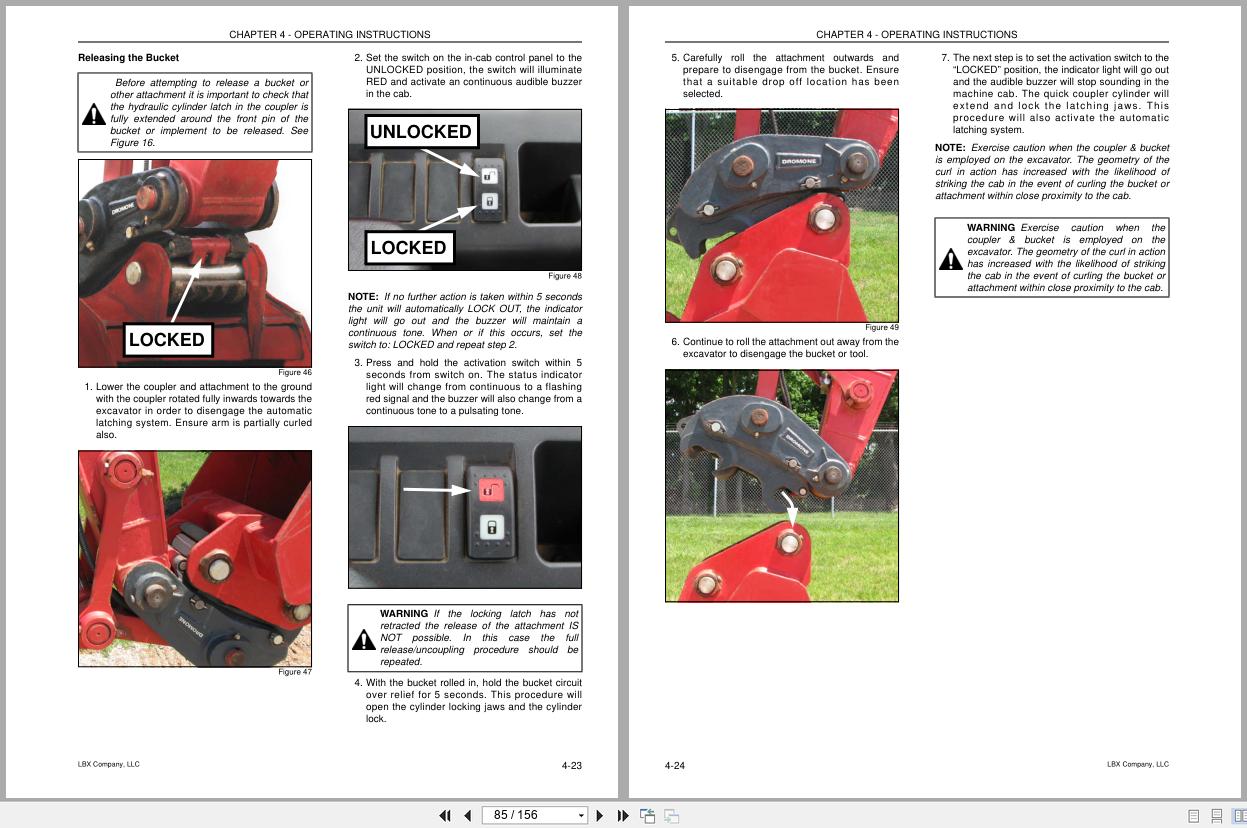 Link Belt Excavator 160X2 Operator Manual (2)