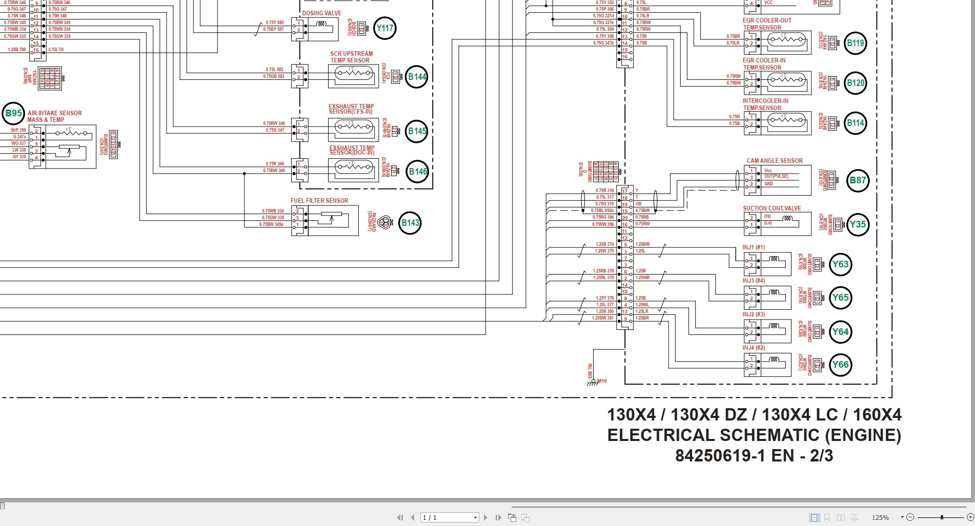 Link Belt Excavator 160X4 Hydraulic And Electrical Schematic (1)
