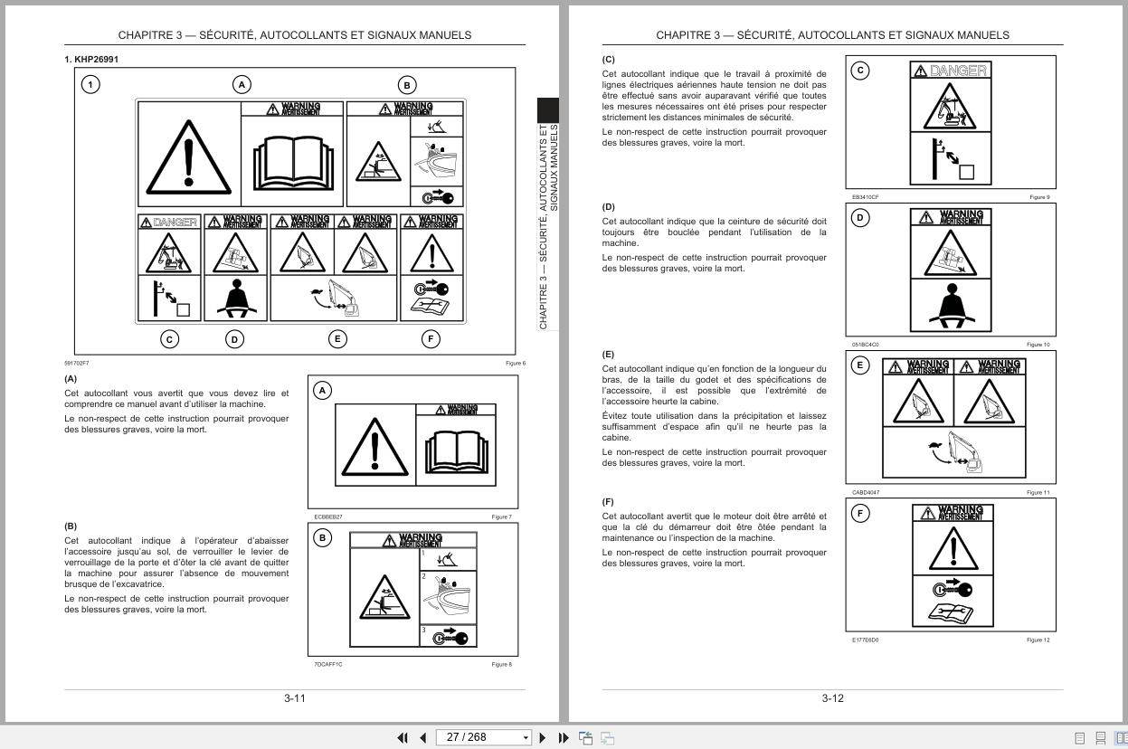Link Belt Excavator 160X4 Operator Manual 160X4 OM LXG 02 FR 2016 FR (2)