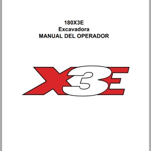 Link Belt Excavator 180X3E Operator Manual 180X3E D OM LAR LXG 00 ES 2019 ES (1)