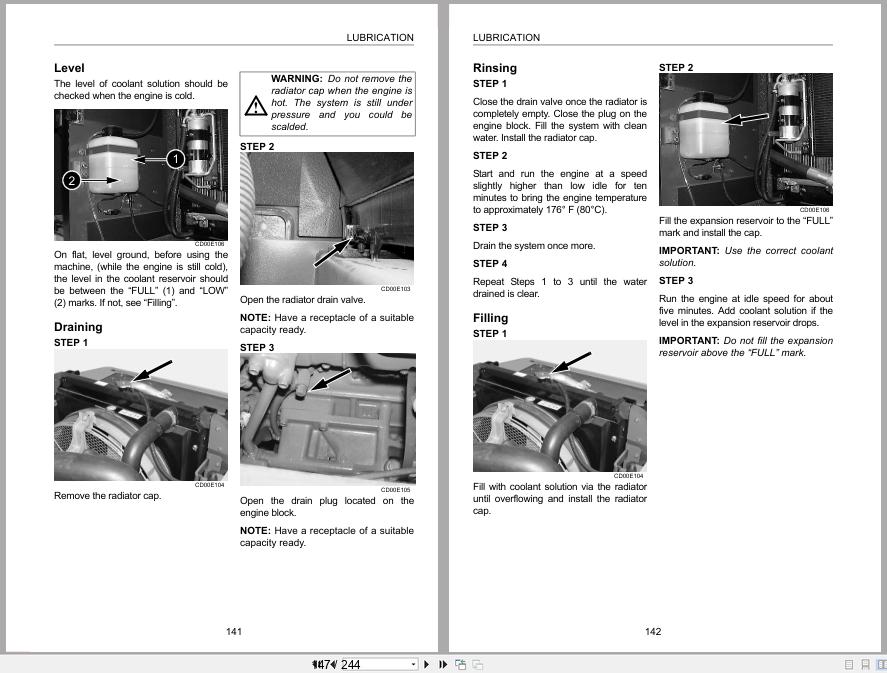 Link Belt Excavator 210LX 240LX Operator Manual (2)