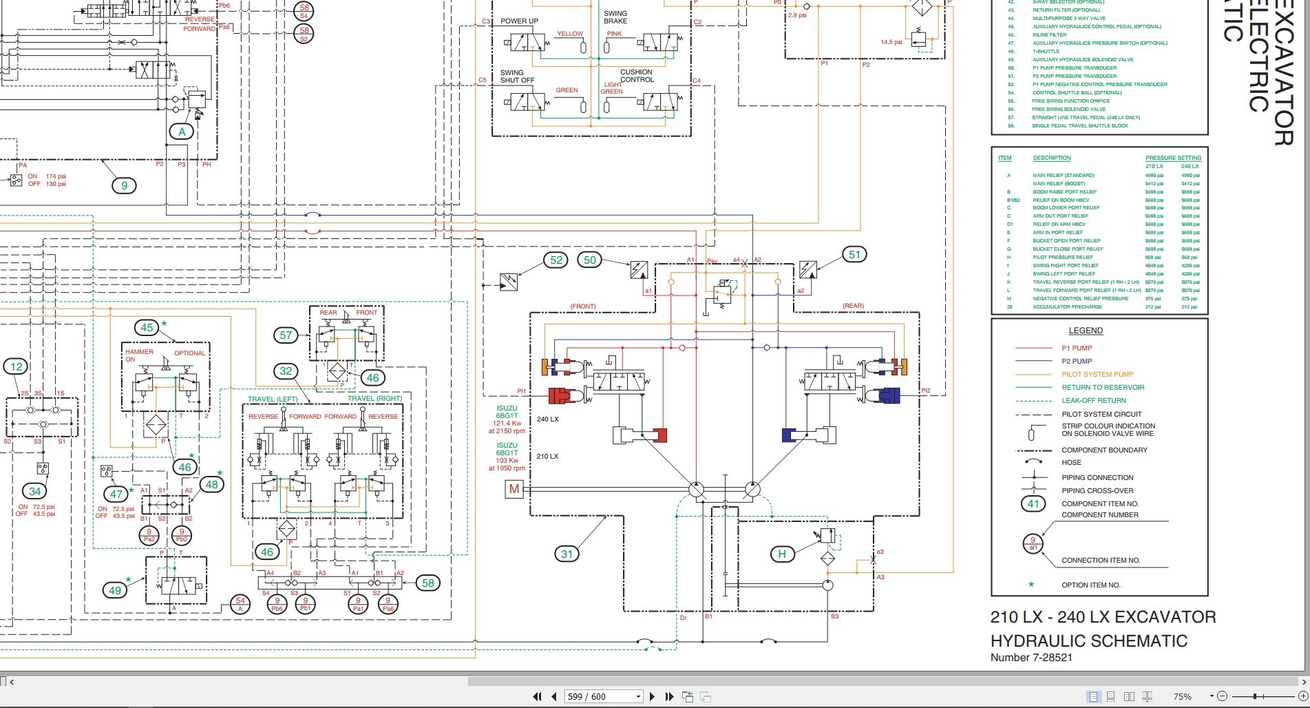 Link Belt Excavator 210LX Shop Manual (3)