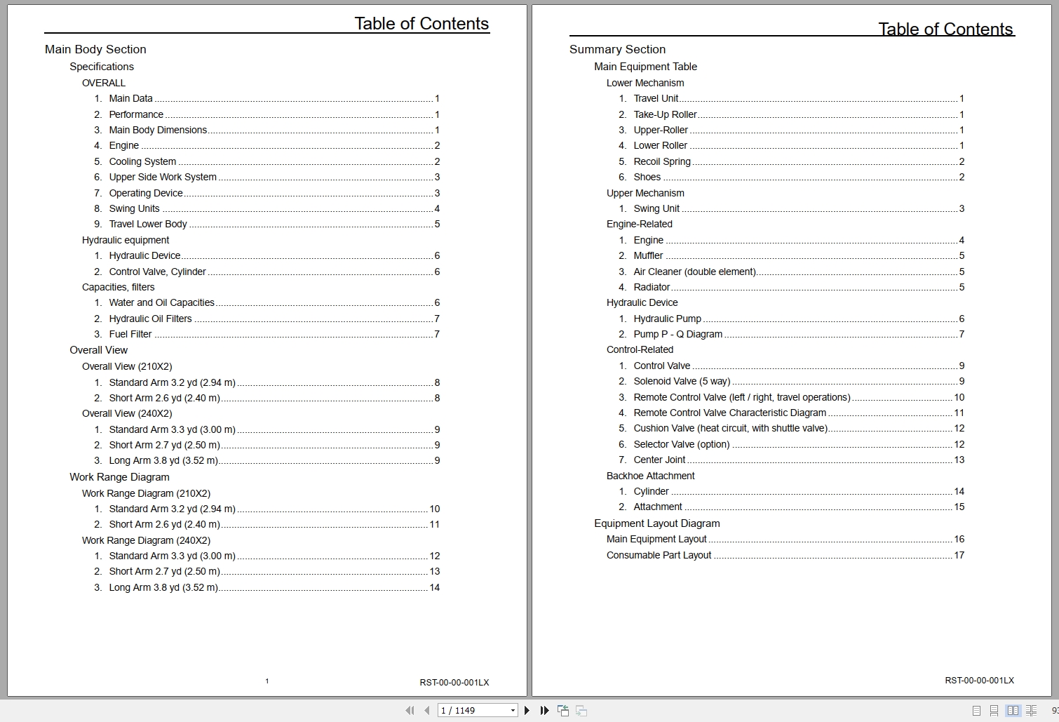 Link Belt Excavator 210X2 240X2 Shop Manual (1)