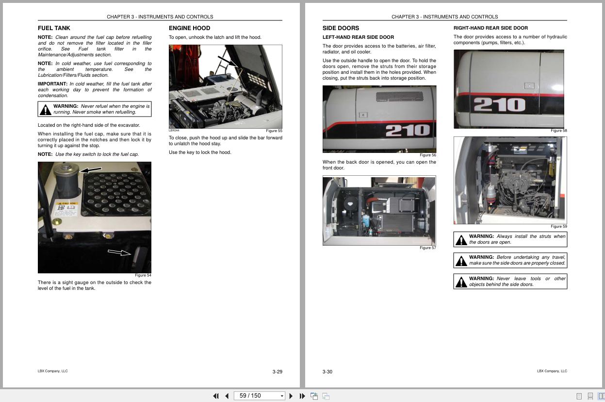 Link Belt Excavator 210X2 Operator Manual (2)
