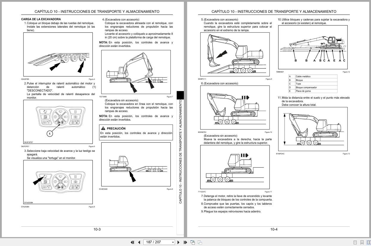 Link Belt Excavator 210X3E LF Operator Manual 210X3E LF D OM LAR LXG 00 ES (2)