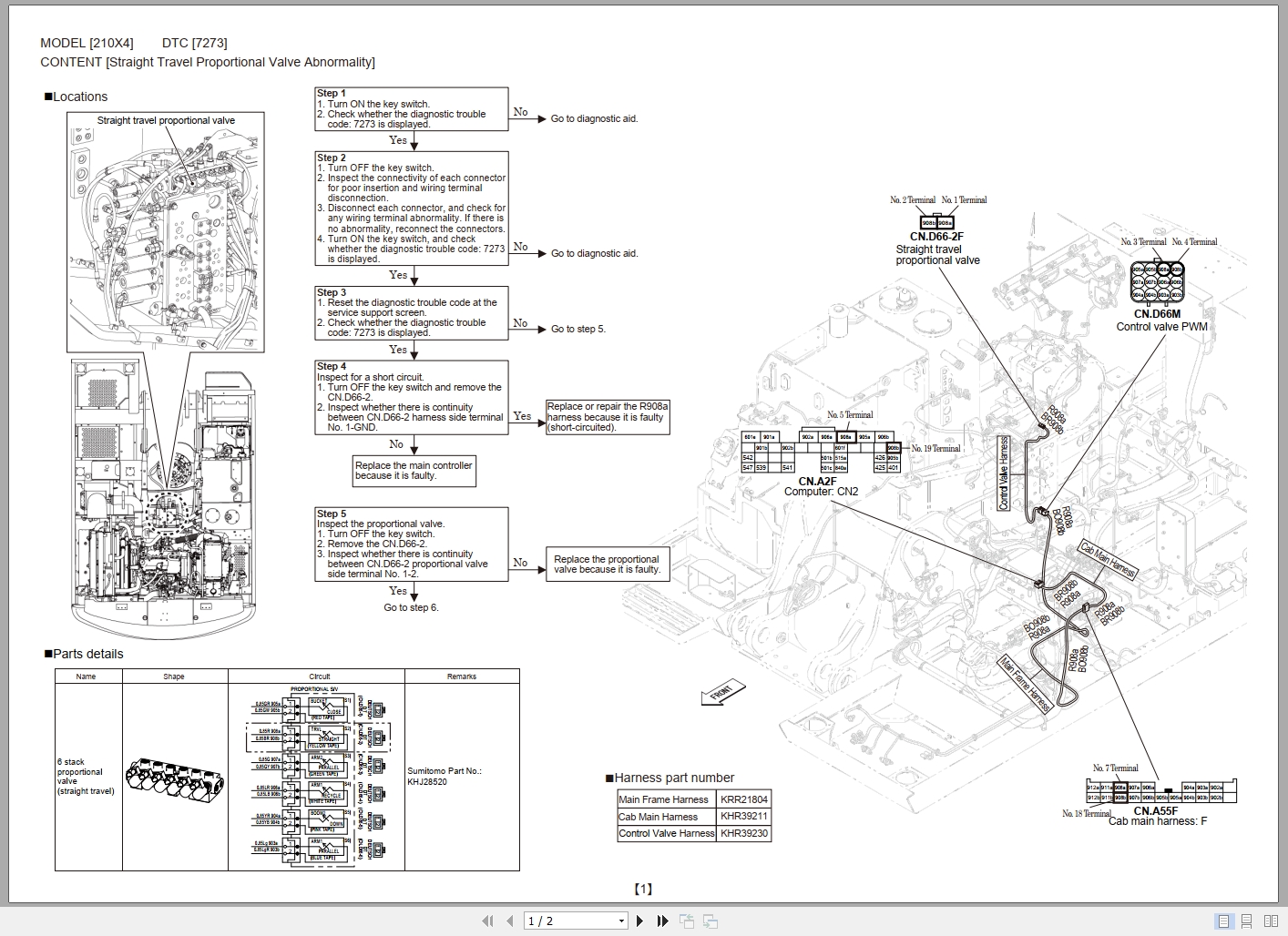Link Belt Excavator 210X4 DTC Charts (2)