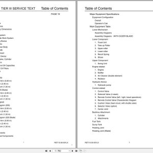 Link Belt Excavator 225 Spin Ace Tier 3 Shop Manual (1)