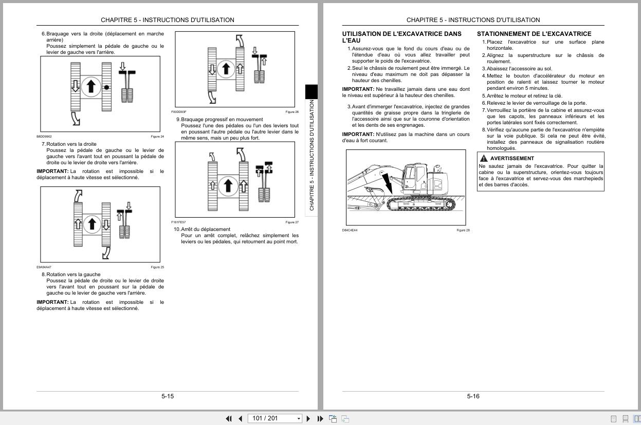 Link Belt Excavator 235X3 Operator Manual 235X3 OM LXG 00 FR 2013 FR (2)