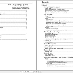Link Belt Excavator 240X2 MH Shop Manual (1)