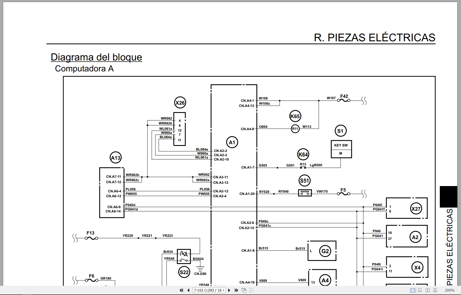 Link Belt Excavator 250X3E Service Manual WLSM2506 00LL ES 2019 ES (3)