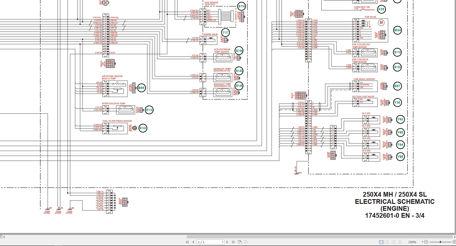 Link Belt Excavator 250X4 MH 250X4 SL Service Manual Hydraulic And Electrical Schematic (3)