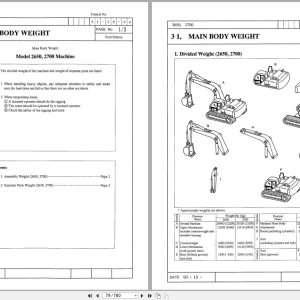 Link-Belt Excavator 2650Q 2700Q Shop Manual Link Belt Excavator 2650Q 2700Q Shop Manual (2)