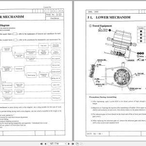 Link Belt Excavator 2800Q 3400Q Quantum Shop Manual (2)
