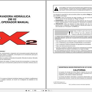 Link Belt Excavator 290X2 Operator Manual 2103 2007 ES (1)