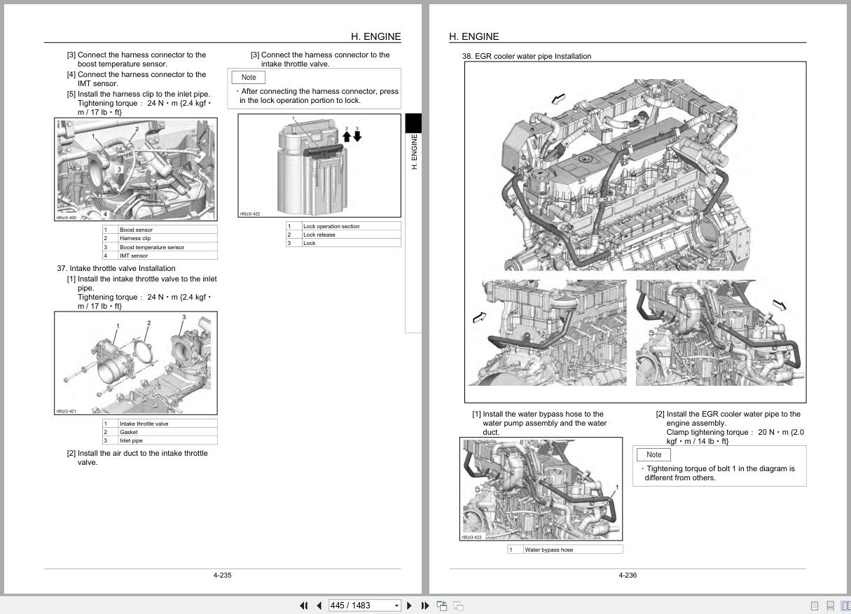 Link Belt Excavator 300X3 Service Manual WLSM3006 09LX 2018 (2)