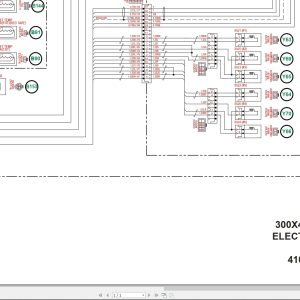 Link Belt Excavator 300X4 Hydraulic And Electrical Schematic (1)