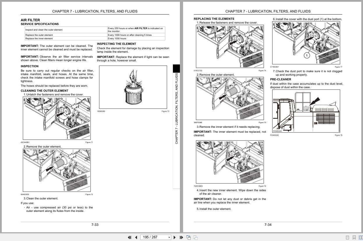 Link Belt Excavator 300X4 Operator Manual 300X4 OM LXG 10 2019 (2)