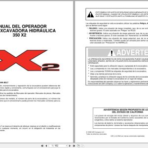 Link Belt Excavator 350X2 Operator Manual 2108 2008 ES (1)
