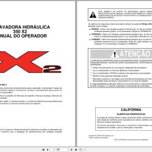 Link Belt Excavator 350X2 Operator Manual 2108 2008 PT (1)