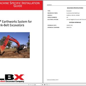 Link Belt Excavator 350X4 Field Kits (1)