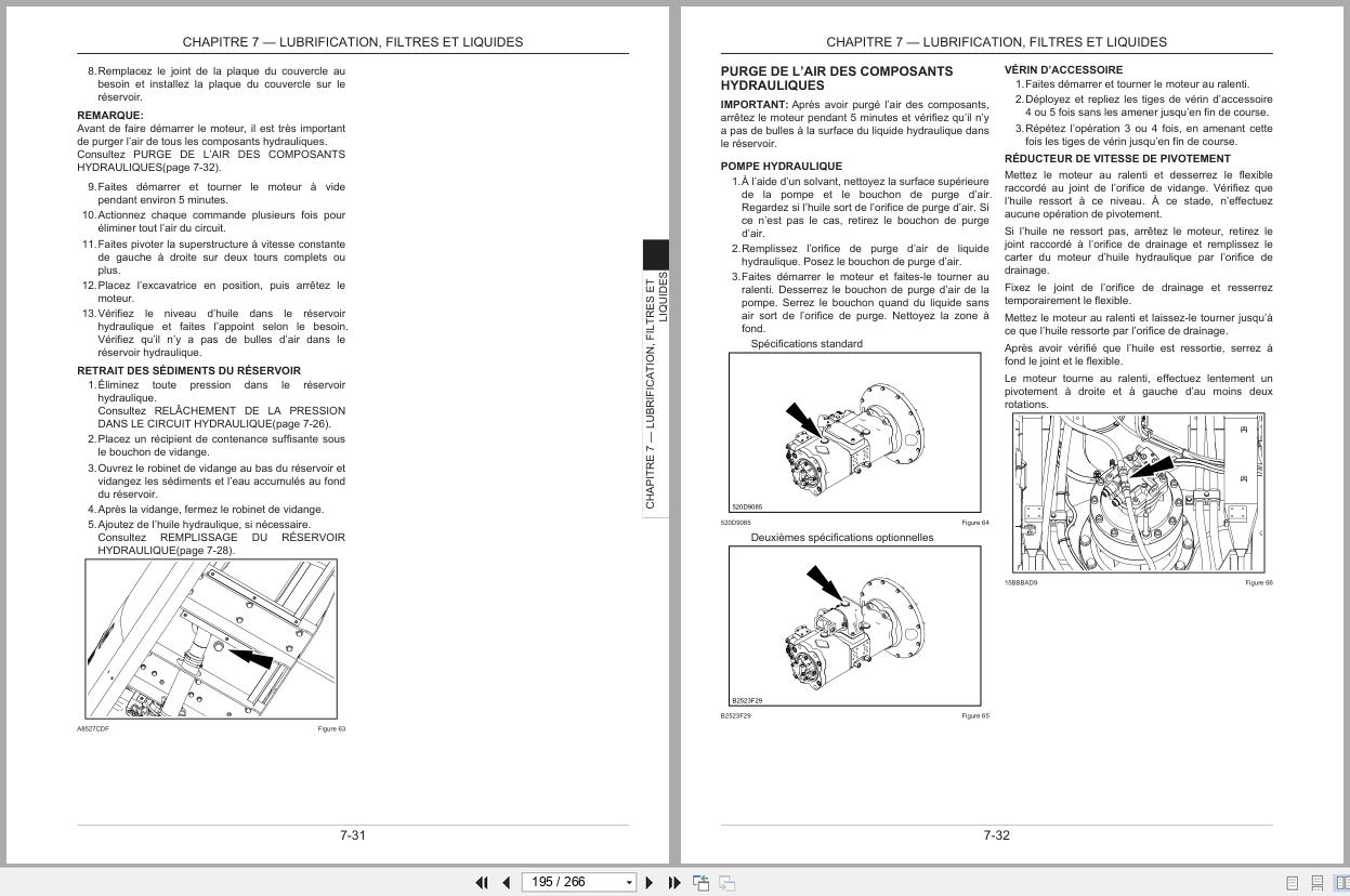 Link Belt Excavator 350X4 Operator Manual 350X4 OM LXG 05 FR 2016 (2)