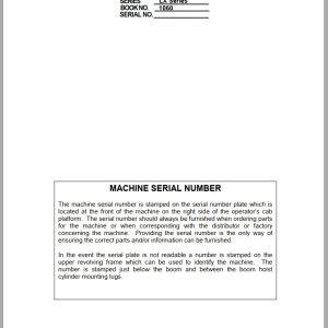 Link Belt Excavator 370LX Shop Manual 1060 2002 (1)