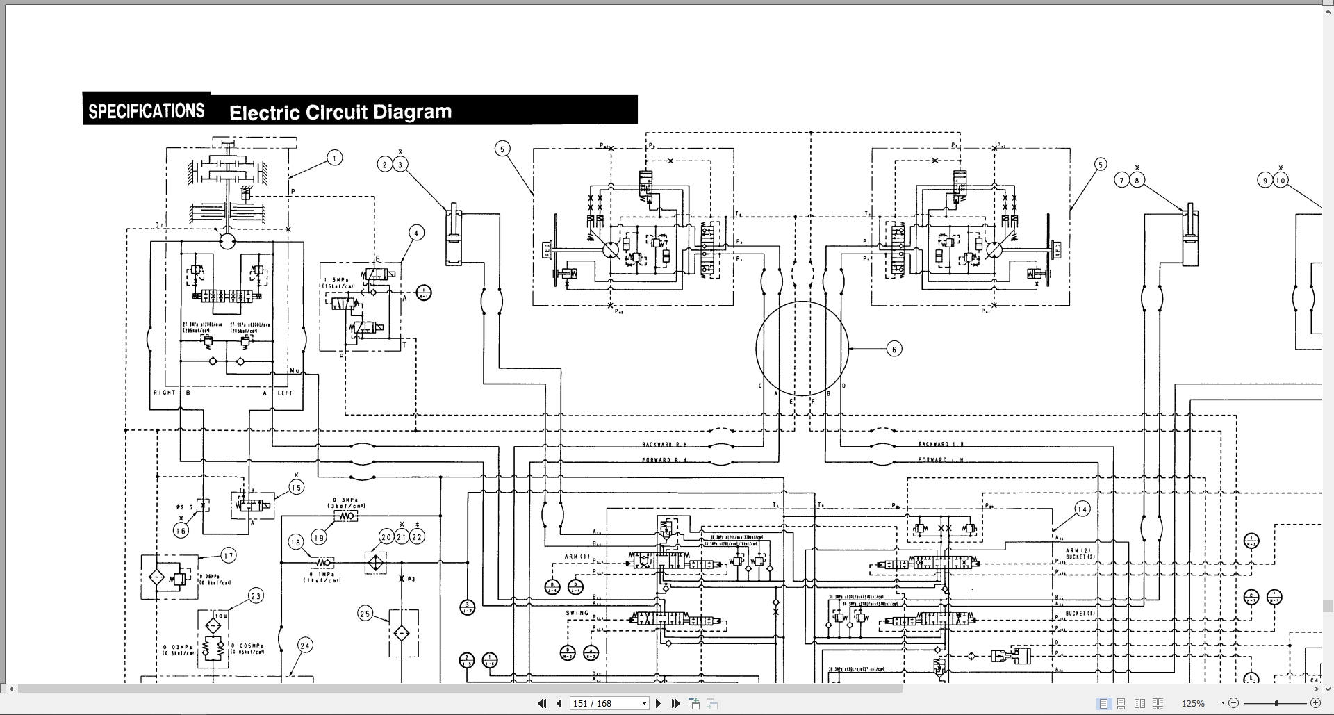 Link Belt Excavator 3900Q Operator Manual Electrical Schematic (3)