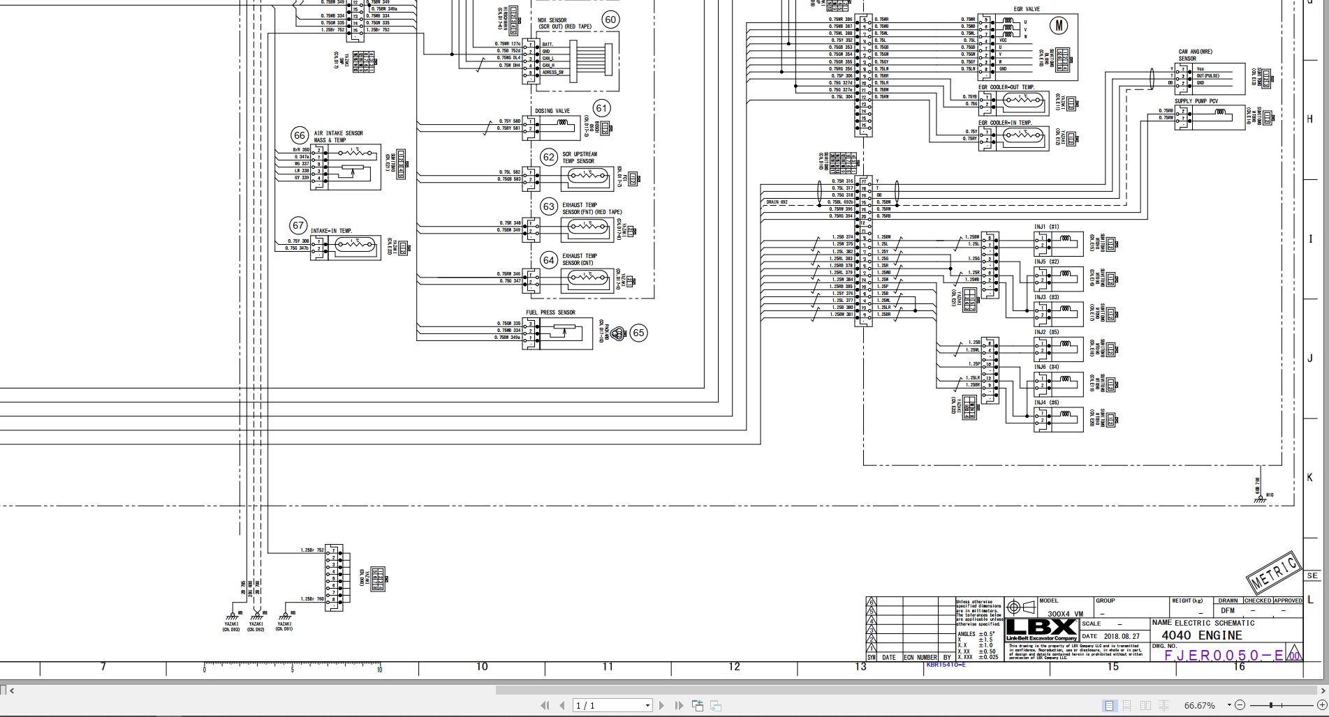 Link Belt Excavator 4040 Service Manual Hydraulic And Electrical Schematic (3)