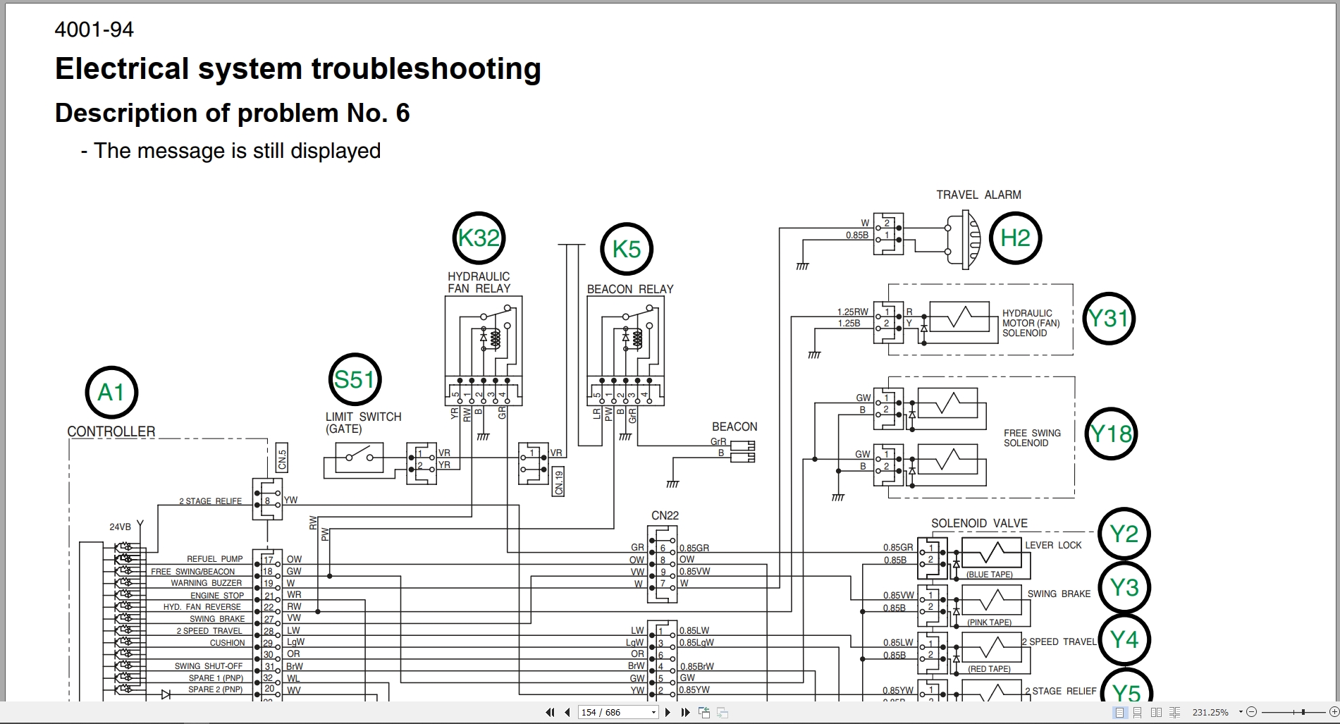 Link Belt Excavator 460LX Tier 3 Shop Manual 1142 2007 (4)